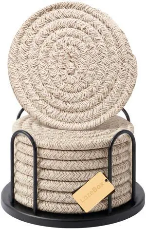 Coasters Set of 8 for Drinks, 4 Inch Large Coasters for Coffee Table, Tabletop Protection for Hot & Cold Drinks, Versatile Coasters for Home Decor, Non-Slip & Easy to Clean, Mixed Brown Coasters Set of 8 for Drinks, 4 Inch Large Coasters for Coffee Table, Tabletop Protection for Hot & Cold Drinks, Versatile Coasters for Home Decor, Non-Slip & Easy to Clean, Mixed Brown