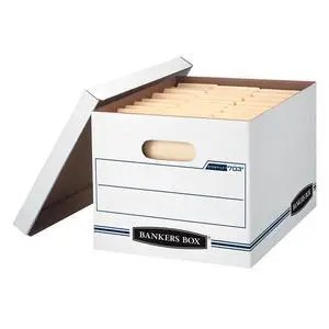 12-Pack Basic Duty File Storage Boxes with Lids, Letter/Legal, STOR/FILE, (00703) 12-Pack Basic Duty File Storage Boxes with Lids, Letter/Legal, STOR/FILE, (00703)