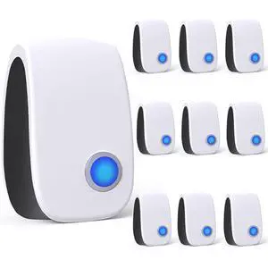 Ultrasonic Pest Control Repeller 10 Pack,Mouse Repellent & Insect Deterrent for Mice, Roaches, Spiders, Ants, Rodents,Mosquitoes, Fly Fleas, Roach, Rodents,Electronic Plug in Pest Control Ultrasonic Pest Control Repeller 10 Pack,Mouse Repellent & Insect Deterrent for Mice, Roaches, Spiders, Ants, Rodents,Mosquitoes, Fly Fleas, Roach, Rodents,Electronic Plug in Pest Control