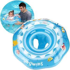 Inflatable Baby Swimming Float with Safety Seat Fun Swimming Pool Toys for Age 6-36 Months Toddler(Blue Oecan) Inflatable Baby Swimming Float with Safety Seat Fun Swimming Pool Toys for Age 6-36 Months Toddler(Blue Oecan)