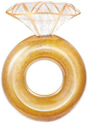 Pool Floats, Inflatable Diamond Ring Pool Float, Large Engagement Ring Floatie for Bachelorette Party, Swim Tube River Lake Wedding Bride Stagette Decor Fun Toy Raft for Adults,Yellow Pool Floats, Inflatable Diamond Ring Pool Float, Large Engagement Ring Floatie for Bachelorette Party, Swim Tube River Lake Wedding Bride Stagette Decor Fun Toy Raft for Adults,Yellow