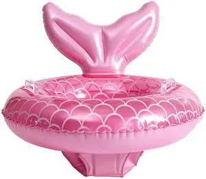 2023 New Mermaid Baby Swimming Pool Floats,Inflatable Pool Swim Ring with Seat and Handle for Babies Toddlers Infant Training Summer 2023 New Mermaid Baby Swimming Pool Floats,Inflatable Pool Swim Ring with Seat and Handle for Babies Toddlers Infant Training Summer