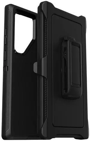 Defender Case Compatible with Samsung Galaxy S23 Ultra with Port Protection, Includes Holster Clip Kickstand Black Defender Case Compatible with Samsung Galaxy S23 Ultra with Port Protection, Includes Holster Clip Kickstand Black