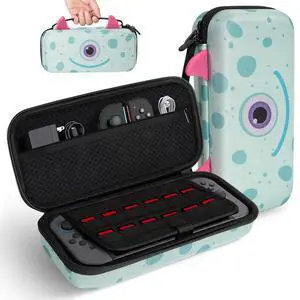 Carrying Case for Nintendo Switch 2 (2025), Protective Hard Shell Switch 2 Case with 12 Game Card Slots & Inner Pocket & handle, Portable Switch 2 Travel Cases for Console and Accessories Carrying Case for Nintendo Switch 2 (2025), Protective Hard Shell Switch 2 Case with 12 Game Card Slots & Inner Pocket & handle, Portable Switch 2 Travel Cases for Console and Accessories