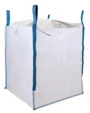 Heavy Duty Builder's Bulk Bags 200-Gallon White Woven Polypropylene Contractor Trash Bags for Demo and Construction, Holds up to 2200 lbs, Open Top Heavy Duty Builder's Bulk Bags 200-Gallon White Woven Polypropylene Contractor Trash Bags for Demo and Construction, Holds up to 2200 lbs, Open Top