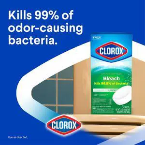 Ultra Clean Toilet Tablets Bleach 2 Count, 3.5 Oz Each (Pack May Vary) Ultra Clean Toilet Tablets Bleach 2 Count, 3.5 Oz Each (Pack May Vary)