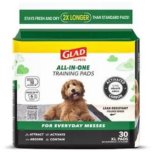 Pets Extra Large Charcoal Training Pads for Dogs and Puppies, Activated Carbon Odor Control, 6-Layer Absorbent Leak-Proof Pee Pads with Pheromone Attractant, 28 x 30 in, 30 Count Pets Extra Large Charcoal Training Pads for Dogs and Puppies, Activated Carbon Odor Control, 6-Layer Absorbent Leak-Proof Pee Pads with Pheromone Attractant, 28 x 30 in, 30 Count
