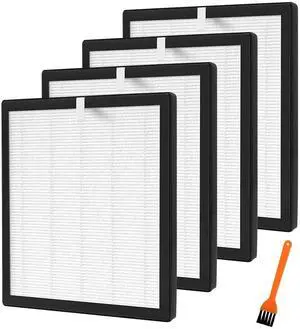 TZ-K2 Air Purifier Replacement Filter, H13 True HEPA & Activated Carbon, Compatible with ToLife TZ-K2 Air Cleaner 4-Pack Filters with Cleaning Brush TZ-K2 Air Purifier Replacement Filter, H13 True HEPA & Activated Carbon, Compatible with ToLife TZ-K2 Air Cleaner 4-Pack Filters with Cleaning Brush