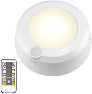 Wireless Ceiling Light with RF Remote and Motion Detector, Cool Warm White Shower Light,Super Bright Battery Ceiling Light Timer for Closet Hallway Stair Gargage 5.67 Inch, 300Lumens Wireless Ceiling Light with RF Remote and Motion Detector, Cool Warm White Shower Light,Super Bright Battery Ceiling Light Timer for Closet Hallway Stair Gargage 5.67 Inch, 300Lumens