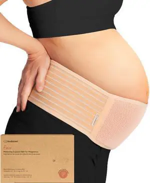 Pregnancy Belly Bands for Pregnant Women - 1-Pack, Soft & Breathable Maternity Belly Support Band, Easy Adjustable Maternity Belt for Back, Pelvic Support, Comfortablee (Classic Ivory, M/L) Pregnancy Belly Bands for Pregnant Women - 1-Pack, Soft & Breathable Maternity Belly Support Band, Easy Adjustable Maternity Belt for Back, Pelvic Support, Comfortablee (Classic Ivory, M/L)