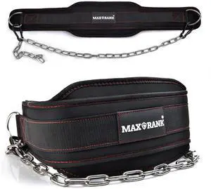 Dip belt With 37-40" Chain, 550lbs - 650lbs Weight Capacity, Weightlifting Belt for Dips and Pullups Dip belt With 37-40" Chain, 550lbs - 650lbs Weight Capacity, Weightlifting Belt for Dips and Pullups