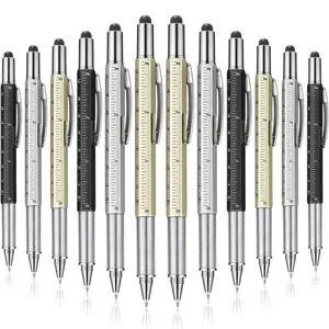 30 Pcs Father's Day Multi Tool Pens Gift Pen Bulk for Men 6-in-1 Multitool Pen with Ruler, Level Gauge, Ballpoint, Stylus, Screwdrive Multifunction Birthday Gifts (Multi Color) 30 Pcs Father's Day Multi Tool Pens Gift Pen Bulk for Men 6-in-1 Multitool Pen with Ruler, Level Gauge, Ballpoint, Stylus, Screwdrive Multifunction Birthday Gifts (Multi Color)