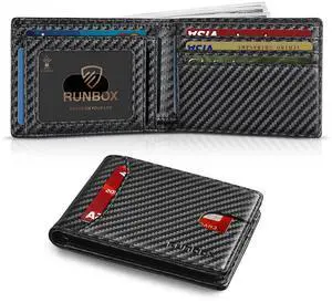 Wallet for Men Slim 11 Credit Card Holder Slots Leather RFID Blocking Small Thin Men's Wallet Bifold Minimalist Front Pocket Large Capacity Gift Box Wallet for Men Slim 11 Credit Card Holder Slots Leather RFID Blocking Small Thin Men's Wallet Bifold Minimalist Front Pocket Large Capacity Gift Box