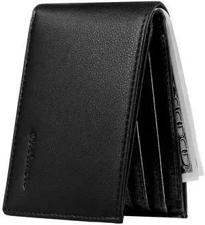 Slim Wallet for Men ID Window with RFID Blocking Front Pocket Minimalist Bifold Bussiness Card Holder Gift for Men Slim Wallet for Men ID Window with RFID Blocking Front Pocket Minimalist Bifold Bussiness Card Holder Gift for Men
