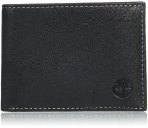Men's RFID Blocking Wallet Genuine Leather Passcase with Removable ID Holder, 6 Card Slots, 2 Billfold Pockets, Slim Design, Black, One Size Men's RFID Blocking Wallet Genuine Leather Passcase with Removable ID Holder, 6 Card Slots, 2 Billfold Pockets, Slim Design, Black, One Size