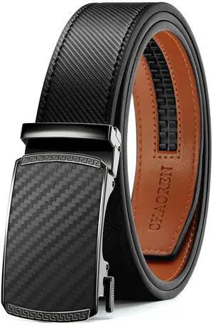 Mens Belt Leather Ratchet Belt - Customizable Fit, Effortless Style (35mm) Mens Belt Leather Ratchet Belt - Customizable Fit, Effortless Style (35mm)