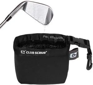 Original Golf Club and Golf Ball Cleaning Bag, Clean Face Technology Liner, Waterproof Neoprene Exterior, Detachable Clip, Machine Washable, Cleans Club Grooves, Golf Towel, Black Original Golf Club and Golf Ball Cleaning Bag, Clean Face Technology Liner, Waterproof Neoprene Exterior, Detachable Clip, Machine Washable, Cleans Club Grooves, Golf Towel, Black