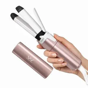 Mini 2-in-1 Hair Straightener & Curler,Dual Voltage (100-240V) Travel Flat Iron with 1 Inch Ceramic Plates - Fast Heating,Lightweight & Portable for Short Hair Mini 2-in-1 Hair Straightener & Curler,Dual Voltage (100-240V) Travel Flat Iron with 1 Inch Ceramic Plates - Fast Heating,Lightweight & Portable for Short Hair