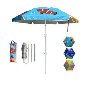 Water Table Umbrella Kid Beach Umbrella Diameter 0.99-1.2 inches Pole UV 50+ Portable Sun Shade with Sand Anchor & Carry Bag, Outdoor Folding Umbrella for Beach,Pool,Patio,Garden Water Table Umbrella Kid Beach Umbrella Diameter 0.99-1.2 inches Pole UV 50+ Portable Sun Shade with Sand Anchor & Carry Bag, Outdoor Folding Umbrella for Beach,Pool,Patio,Garden