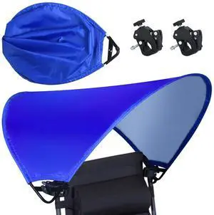 Beach Chair Canopy Foldable Chair Umbrella Sun Shade Attachment for Beach Camping Fishing Lounge Tanning Zero Gravity Chair (1) Beach Chair Canopy Foldable Chair Umbrella Sun Shade Attachment for Beach Camping Fishing Lounge Tanning Zero Gravity Chair (1)