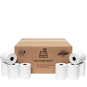 2 5/16" x 400' Gas Station Thermal Receipt Paper Rolls (12 Rolls) - Pay At Pump. Compatible with Dresser Wayne, Gilbarco, VeriFone Ruby, Speedpass, Vista and Other Systems 2 5/16" x 400' Gas Station Thermal Receipt Paper Rolls (12 Rolls) - Pay At Pump. Compatible with Dresser Wayne, Gilbarco, VeriFone Ruby, Speedpass, Vista and Other Systems