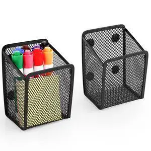 Magnetic Pencil Holder Whiteboard Pen Holder Locker Accessories (1-Slot*2) Magnetic Pencil Holder Whiteboard Pen Holder Locker Accessories (1-Slot*2)