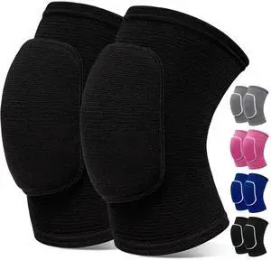 Volleyball Knee Pads,Knee Pads for Women,Men,Kids,Girls,Knee Brace for Basketball Volleyball Football Dance Yoga Tennis Running Cycling Workout Climbing (Black, Small) Volleyball Knee Pads,Knee Pads for Women,Men,Kids,Girls,Knee Brace for Basketball Volleyball Football Dance Yoga Tennis Running Cycling Workout Climbing (Black, Small)