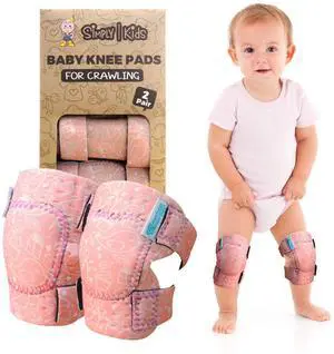Baby Crawling Knee Pads (2 Pairs), Rodilleras para Bebe - Comfortable Knee Protector for Toddler, Infant, Girl, Boy, Crawler Baby Crawling Knee Pads (2 Pairs), Rodilleras para Bebe - Comfortable Knee Protector for Toddler, Infant, Girl, Boy, Crawler