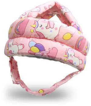 Baby Head Protector Baby Helmet for Crawling Walking, No Bumps Safety Head Adjustable Protective Cap for Walking, Playing (Unicorn) Baby Head Protector Baby Helmet for Crawling Walking, No Bumps Safety Head Adjustable Protective Cap for Walking, Playing (Unicorn)