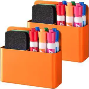 Plastic Magnetic Pen Holder, Powerful Magnet, 2 Pack Plastic Magnetic Pen Holder, Powerful Magnet, 2 Pack