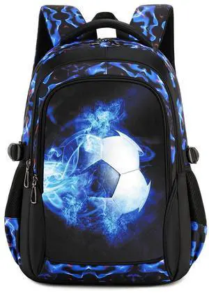 Boys Backpack Kids Bookbag Durable Elementary Middle School Bags Soccer 18in (X-Blue) Boys Backpack Kids Bookbag Durable Elementary Middle School Bags Soccer 18in (X-Blue)