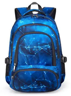 Kids Backpack for Boys Bookbags for Elementary Primary Middle School Bags Book Bags for Teens Adolescentes for Childs Back to School Gifts Mochilas para Niños Aged 8-10 Star Blue Kids Backpack for Boys Bookbags for Elementary Primary Middle School Bags Book Bags for Teens Adolescentes for Childs Back to School Gifts Mochilas para Niños Aged 8-10 Star Blue