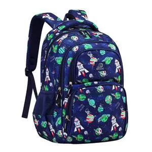 Boys School Backpack Campus Astro Navy Bookbag for Elementary Middle School Ages 5-12, 17 inch Large Capacity 24L Kids Student Travel Bags Boys School Backpack Campus Astro Navy Bookbag for Elementary Middle School Ages 5-12, 17 inch Large Capacity 24L Kids Student Travel Bags
