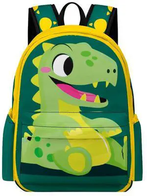 Dinosaur Backpack for Boys Girls, Dinosaur Bookbag for Preschool Kindergarten Elementary, 16 Inch Kids Cartoon Backpack Dinosaur Backpack for Boys Girls, Dinosaur Bookbag for Preschool Kindergarten Elementary, 16 Inch Kids Cartoon Backpack