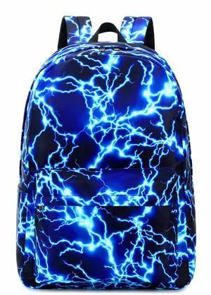 Boy School Backpack Elementary Middle Lightning Bookbag Laptop Teenager Waterproof Lightweight 17 Inches (1-Blue) Boy School Backpack Elementary Middle Lightning Bookbag Laptop Teenager Waterproof Lightweight 17 Inches (1-Blue)