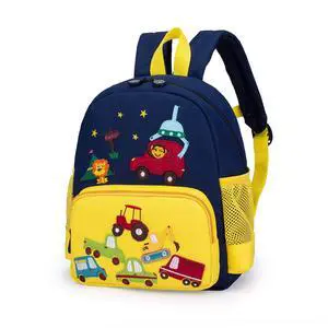 Cute Zoo Little 3D Backpack Kids Backpack for Boys and Girls Toddler Backpack Waterproof Preschool Yellow Car One Size Cute Zoo Little 3D Backpack Kids Backpack for Boys and Girls Toddler Backpack Waterproof Preschool Yellow Car One Size