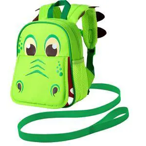 Toddler Backpack Leash, 9.5" Kids Dinosaur Safety Leashes Bookbag for Boys Children Toddler Backpack Leash, 9.5" Kids Dinosaur Safety Leashes Bookbag for Boys Children