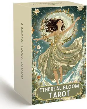 Tarot Deck Unique, 78 Floral Tarot Cards with Guidebook, Modern Witch Tarot for Beginners and Experienced Readers, Divination and Spiritual Growth Tool Tarot Deck Unique, 78 Floral Tarot Cards with Guidebook, Modern Witch Tarot for Beginners and Experienced Readers, Divination and Spiritual Growth Tool