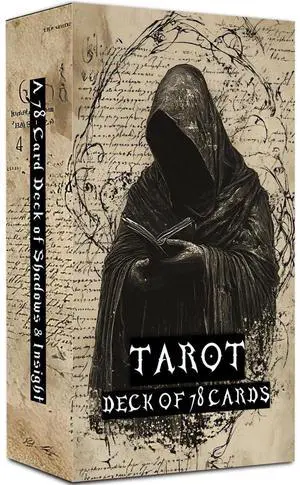 Eternal Whisper Tarot Deck, 78 Tarot Cards with PDF Guidebook, Vintage Gothic Style, Parchment Theme, Modern Witch Tarot for Beginners- Experienced Readers, Divination Spiritual Growth Tool Eternal Whisper Tarot Deck, 78 Tarot Cards with PDF Guidebook, Vintage Gothic Style, Parchment Theme, Modern Witch Tarot for Beginners- Experienced Readers, Divination Spiritual Growth Tool