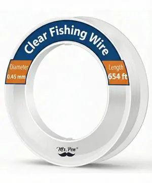 Fishing Line Clear, 218 Yard, 1 Pack, Nylon String Fishing Line Clear, 218 Yard, 1 Pack, Nylon String