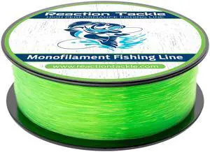 Monofilament Fishing Line - Premium Nylon Mono Line, Strong & Abrasion-Resistant, Low Memory for Smooth Long Casts - Freshwater & Saltwater - Hi Vis Green | 4lb (3000 Yards) Monofilament Fishing Line - Premium Nylon Mono Line, Strong & Abrasion-Resistant, Low Memory for Smooth Long Casts - Freshwater & Saltwater - Hi Vis Green | 4lb (3000 Yards)