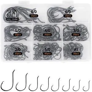 Circle Hooks Saltwater Fishing Hooks for Catfish Octopus Fish Hook Circle Hooks Saltwater Fishing Hooks for Catfish Octopus Fish Hook