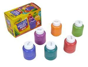 Washable Kids Paint (6ct), School Supplies, Painting Set for Kids, Spring Crafts, Art Teacher Gifts for Toddlers, Ages 3+ Washable Kids Paint (6ct), School Supplies, Painting Set for Kids, Spring Crafts, Art Teacher Gifts for Toddlers, Ages 3+
