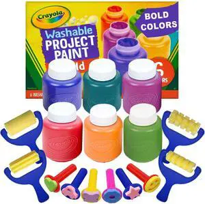 Kids Painting Set, Washable Paint for Toddlers, Paint Sponges Gift Bundle Kids Painting Set, Washable Paint for Toddlers, Paint Sponges Gift Bundle