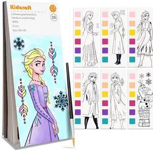 Paint with Water Coloring Books for Kids, Pocket Mess Free Watercolor Painting Sets for Toddlers, Art and Craft Drawing Activities Gifts for Kids Ages 4 5 6 7 8+, Travel Activity Toys - Princess Paint with Water Coloring Books for Kids, Pocket Mess Free Watercolor Painting Sets for Toddlers, Art and Craft Drawing Activities Gifts for Kids Ages 4 5 6 7 8+, Travel Activity Toys - Princess