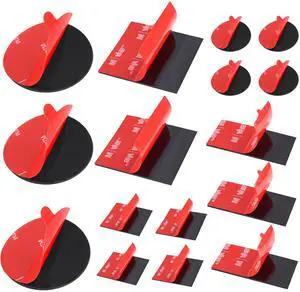 16Pack Heavy Duty Double Sided Mounting Tape VHB 5952 Foam Tape, 1 Inch & 2 Inch, Square Rectangle & Round Shapes, Waterproof, Heat Resistant, for Car & Home Decor 16Pack Heavy Duty Double Sided Mounting Tape VHB 5952 Foam Tape, 1 Inch & 2 Inch, Square Rectangle & Round Shapes, Waterproof, Heat Resistant, for Car & Home Decor