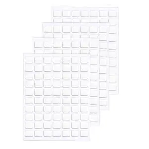 140 Pcs Double Sided Sticky Dots,8 x 10 mm Square Putty Tape 140 Pcs Double Sided Sticky Dots,8 x 10 mm Square Putty Tape