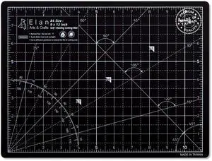 Cutting Mat A4 Black & Taupe, Self Healing Cutting Mat 9x12 Inch, 5-Ply Craft Board Black, Hobby Board for Crafts 9x12 Inch Cutting Mat A4 Black & Taupe, Self Healing Cutting Mat 9x12 Inch, 5-Ply Craft Board Black, Hobby Board for Crafts 9x12 Inch