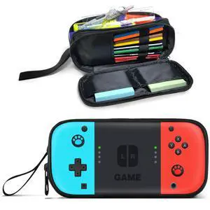 Gamer Pencil Case for Boys, Large Boys Pencil Pouch for Kids Teens School, Big Capacity Pen Box Pen Bag Organizer with 2 Compartments & Zipper Gamer Pencil Case for Boys, Large Boys Pencil Pouch for Kids Teens School, Big Capacity Pen Box Pen Bag Organizer with 2 Compartments & Zipper