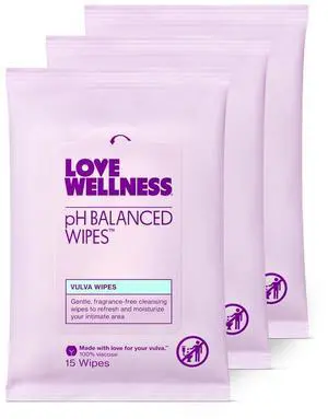 pH Balanced Wipes | Fragrance-Free | Travel Size | 3-Pack pH Balanced Wipes | Fragrance-Free | Travel Size | 3-Pack